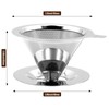Coffee Filter-Pour Over Coffee Filter, Stainless Steel Reusable Drip Coffee