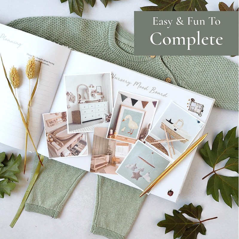 Pregnancy Journal and Memory Book Gift – Pregnancy Diary for
