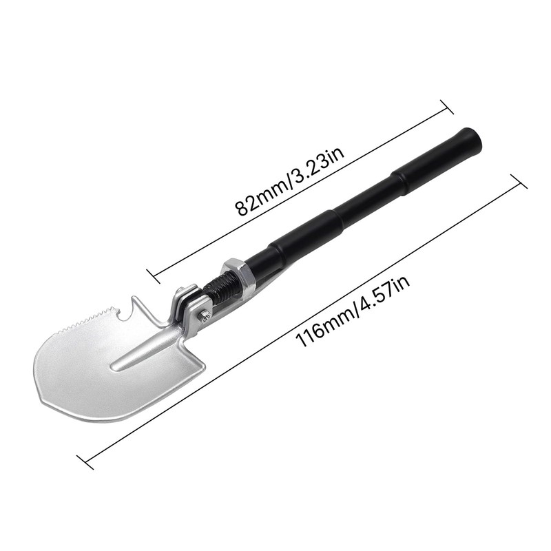 INJORA Miniature Decoration Scoop Scale for 1/10 RC Crawler Upgrade