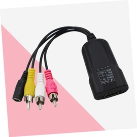 Gatuida to Adapter 1080p Converter Cable Easy to Use No Driver Required Portable for Tv Ntsc/pal Formats