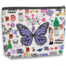 Music Lovers Gifts for Women, Song Lover Fans Makeup Bag, Do You Get Merchandise Gift, Birthday Gift for Best Friend Sister Girls, Travel Toiletry Mak