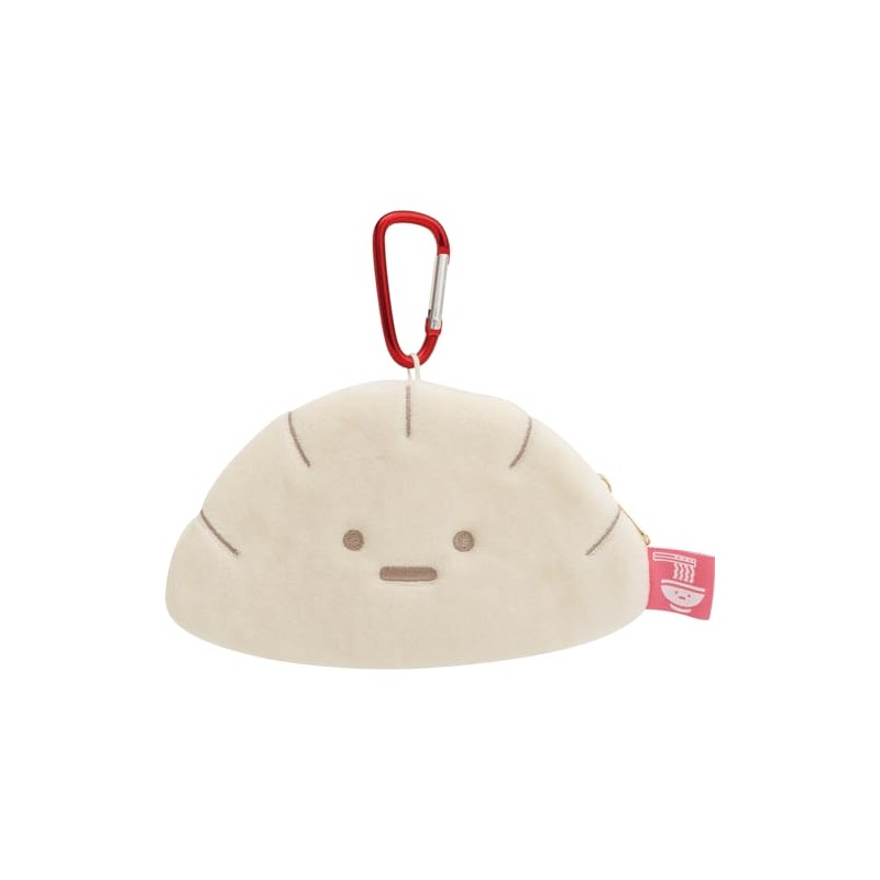 San-X Sumikko Gurashi "Anytime Ramen Miscellaneous" Dumpling Plush Pouch CA58902