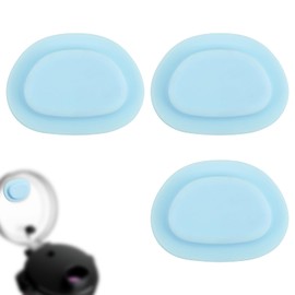 3pcs Blender Sip Spout Lid Plug, 1.25 Inch Portable Leakproof-Lid Plug Replacement Compatible with Ninja BC151NV BC151BK BC155PS (Blue)