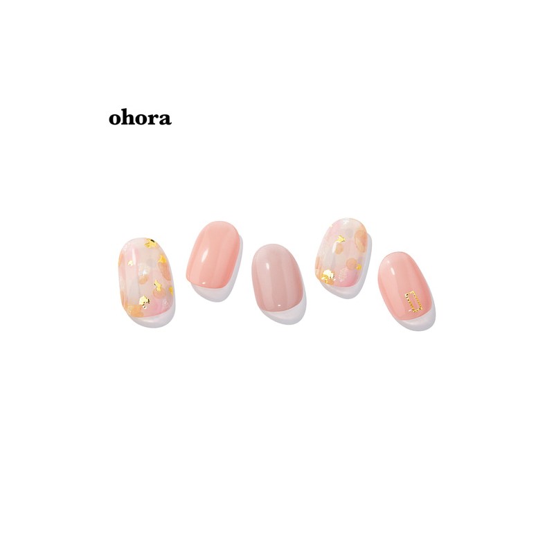 OHORA Nails 1Set [Marble], Type:Lazy Sunday