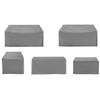 Crosley Furniture Patio Furniture Covers, Waterproof 5-Piece Cover Set for