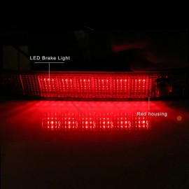 APH-parts For 05-10 Jeep Grand Cherokee Red Lens LED 3rd Brake Light Tail Lamp 55157397AD