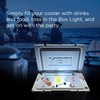HEXNUB Cooler Box Light, Waterproof, Rechargeable LED Light Compatible with