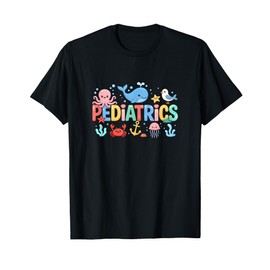 Summer Sea Animal Pediatrics Nurse Peds Rn Pediatrician T-Shirt