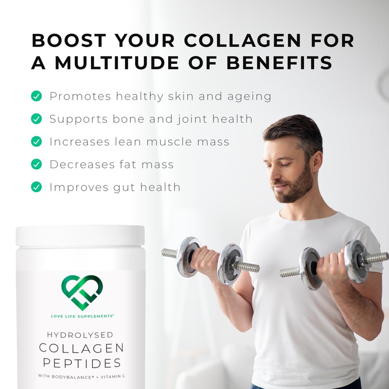 Ultimate Collagen Peptides by LLS - Hydrolysed Bovine Collagen Powder