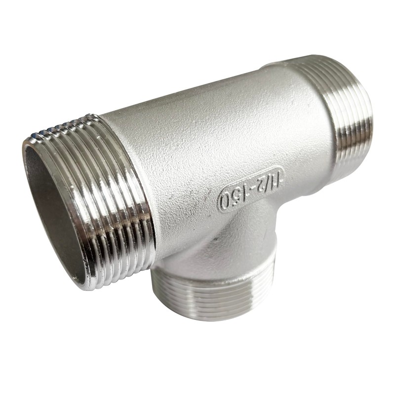 LOZOME 1-1/2 inch Male Thread Tee Adapter 3 Way T