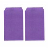 Quotidian Lavender Purple Flat Mini Greaseproof Paper Bags 2 3/4"