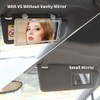 Car Sun Visor Mirror with 60 LED Lights 3 Lighting