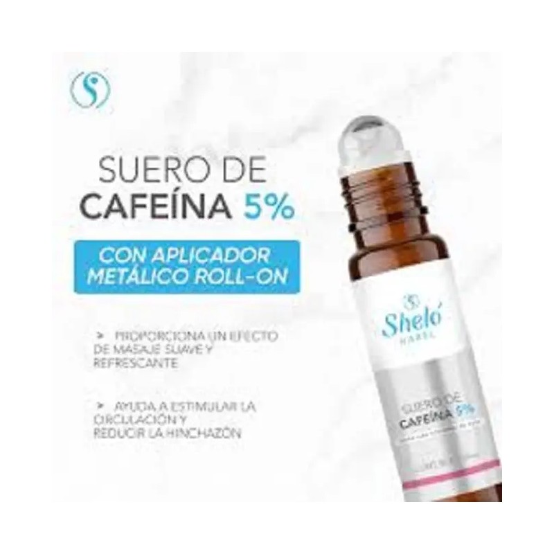 Shelo Suero Ojos Cafeína Unisex Adiós Ojeras Desinflama