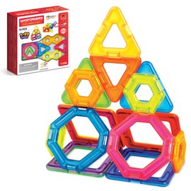 Magformers Challenger 14 Magnetic Construction Tiles Toy