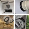 Plumbing Flange Duct Fitting Vent 75mm Set of 2 Pipe