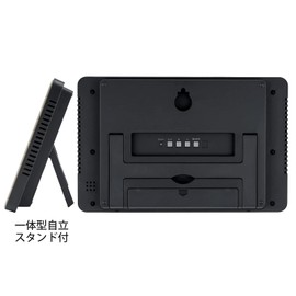 CASIO IDL-170J-7JF Table Clock, Radio Clock, White, Digital Temperature, Humidity, Calendar, Display