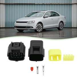 SING F LTD 2 Sets of 8 Pin Waterproof Electrical Connector Plug Kit 1.8MM AWG Connector Terminal Set for Motorcycle Scooter Car Truck Quad ATV UTV