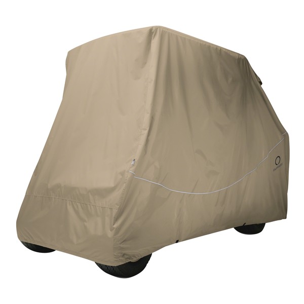 Classic Accessories Fairway Quick Fit Cover For Golf Carts With Rear Facing Back Seats
