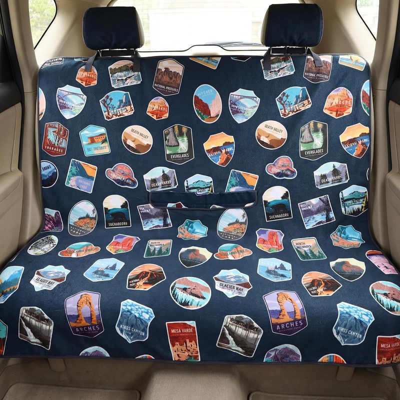 Tallew Back Seat Towel Cover for Car Athletic Running Towel