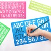 Templates, Set of 4 Alphanumeric Letters, Templates, Create Alphabetical and