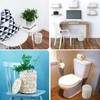 Ctosree 1.3 Gallons Small Trash Can with Lid Handle Boho