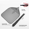 Goodview Household Perforated Pizza Peel, Professional 12 x 14 Inch