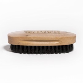 Well Groomed Wizard Beard Brush, Boar Bristle Beard and Hair Grooming Brush for Men