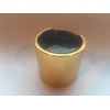 Unbranded 28/410 Dispensing Disc Top Aluminum Cap - Gold Ring