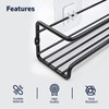 Besto Spice Rack for Inside Cupboard Single Tier Spice Organiser