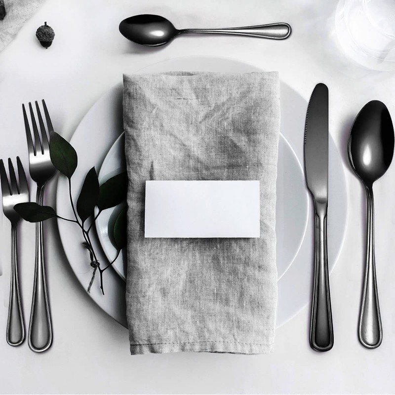 OriGlam Silverware Set Stainless Steel Flatware Cutlery Set, Tableware Cutlery
