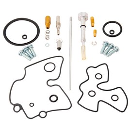Tusk Carburetor Rebuild Kit Compatible with Kawasaki KX250F 2004-2005