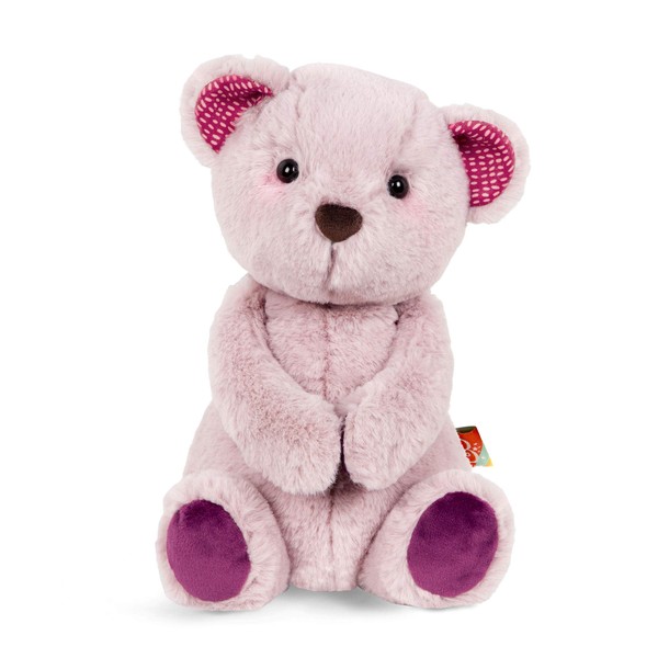 B. toys- B. softies-12" Plush Bear- Soft & Cuddly Plush Teddy Bear – Huggable Stuffed Animal Bear Toy – Washable – Babies, Toddlers, Kids-Happy Hues- Jolly Jelly Bear- 0 Months +