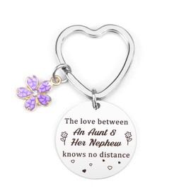 Kroziet Auntie Keyring,Auntie Gifts,Auntie And Uncle Gifts,Best Auntie Gifts,Special Auntie Gifts,Auntie Birthday Gifts,Auntie Gifts from Nephew,Thanksgiving Day Auntie Gifts,Auntie Christmas Gifts