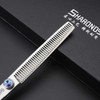 sharonds 6 inch/7 Inch Hair Scissors, Blue Gem Hair Scissors,