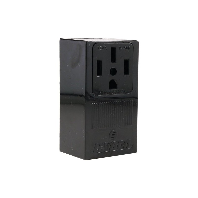 PASS & SEYMOUR 3854 Single Surface Range Receptacle (4-wire)