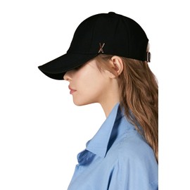 【VARZAR】Bazaar【Official Direct Store】Rose Gold Stud Over Fit Ball Cap/Rose Gold Stud Over Fit Ball Cap All 3 Colors Unisex Cap Korean Street UV Protection Deep Face-Lifting Effect SNS Buzz Celebrity