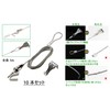 INIBUD Picture Rail, Wire Hooks, Set of 10, Stainless Steel,