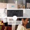 Jayron Reusable and Magnet Countdown Timer 9999 Days Digital Alarm
