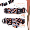 Camo Dog Collar (Medium, Orange)