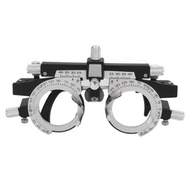 Optometry Frame, Alloy Optometry Optician Test Lens, Adjustable Test Frame, PD Optical Test Frame for Opticians in Ophthalmology School