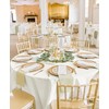 10 Pack Polyester Tablecloth,Polyester Table Cloth for Rectangle/Round Tables, Stain