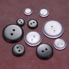 Pack of 160 Transparent Buttons, Shirt Buttons, 4 Holes Buttons,