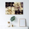 Oliver Gal 'Coco's Gold Camellia' Canvas Art, 36"x24"