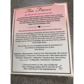 Too Faced Hangover Rx Replenishing Face Primer 0.16 Oz Or 5 mL NIB Mini Size