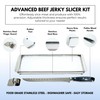 Stainless Steel Meat Slicer Cutting Board For Making Beef Jerky