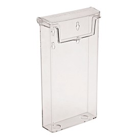 Taymar OD110 Single Pocket Dispenser for DL /Trifold Leaflets and Brochures - Clear