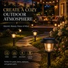 Solar Pathway Lights for Outdoor Decor – Waterproof Tungsten-Style Garden