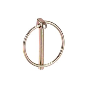 sourcing map Pack of 10 Folding Connectors with Ring - Trailer Pins Assortment Kit High Quality Carbon Steel for Kayak Trolley Boat Trailer Galvanised