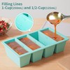 Silicone Freezer Tray for Sauce Cube: GGOW Silicone Freezing Tray