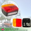 fouraces trailer lights - 2 set, with wiring diagram, tail